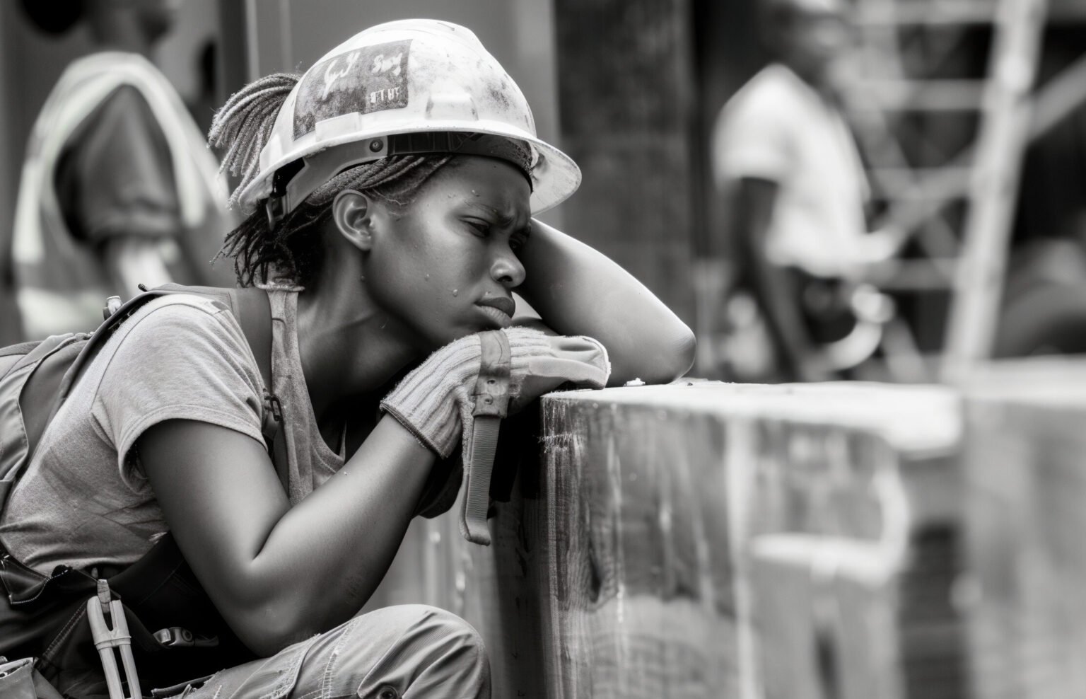 monochrome-scene-depicting-life-workers-construction-industry-site